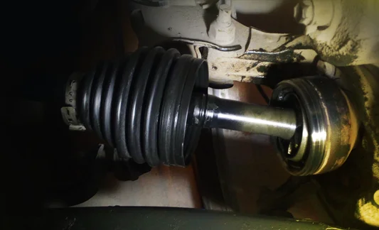 Замена ШРУСа