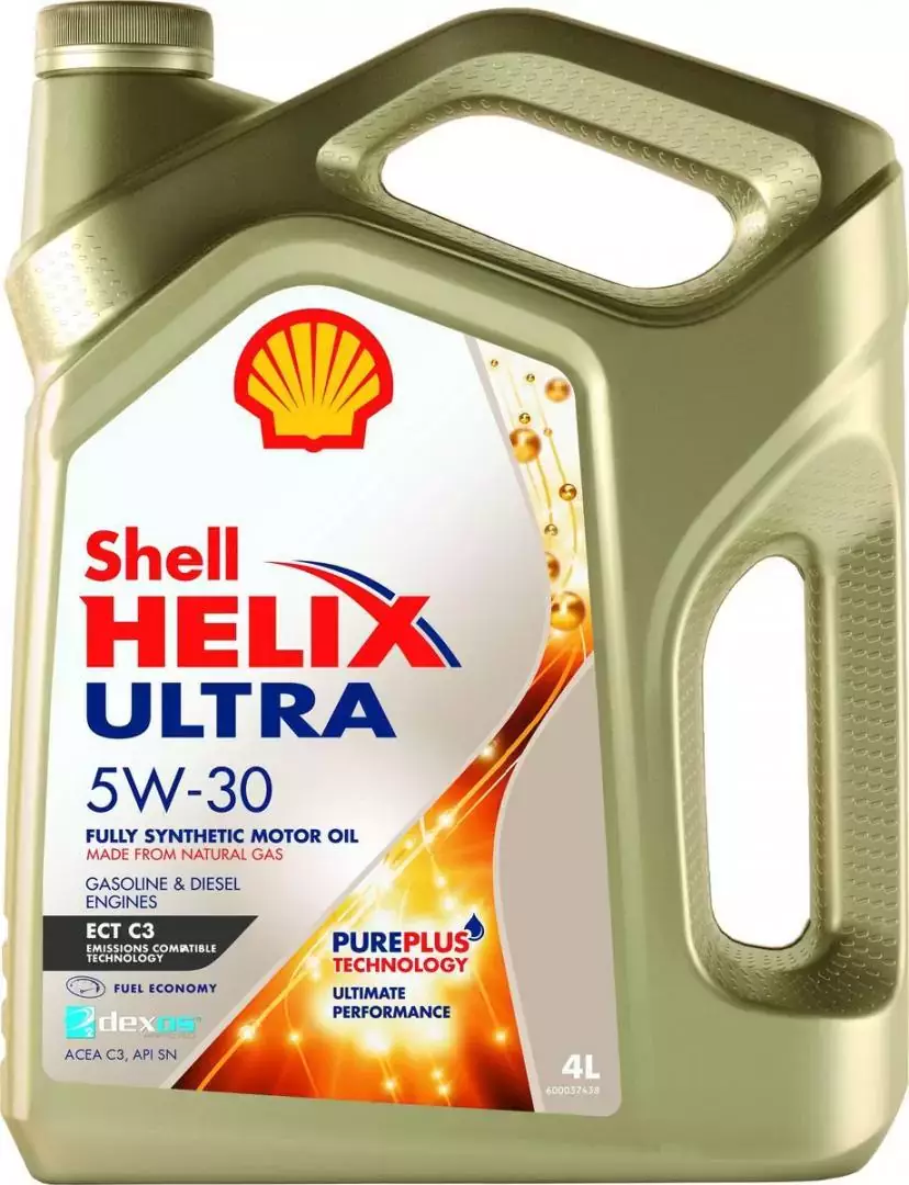 Купить моторное масло SHELL HELIX ULTRA ECT C3 5W-30 4L 5W-30, по низкой  цене в Омске