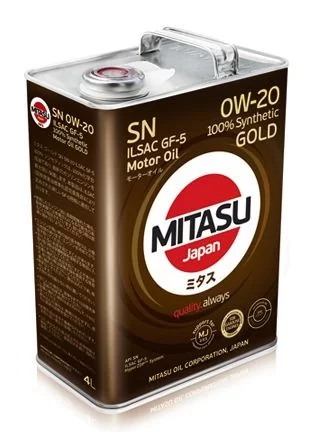MITASU GOLD SN 0w20 4L