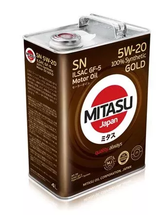 MITASU GOLD SN 5w20 4L MITASU GOLD SN 5w20 4L