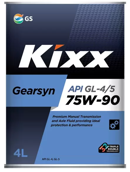 Kixx Gearsyn 75W90 GL-4/5 4L 