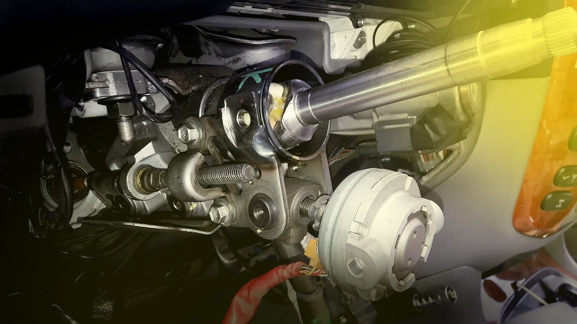 Замена рулевой колонки