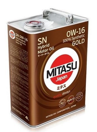 MITASU GOLD SN 0w16 4L